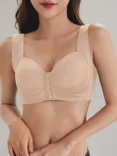 Hook And Eye Underwire Bra Tan